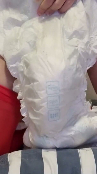 Man in Underwear To Diaper Man Transformation | Clip 1
