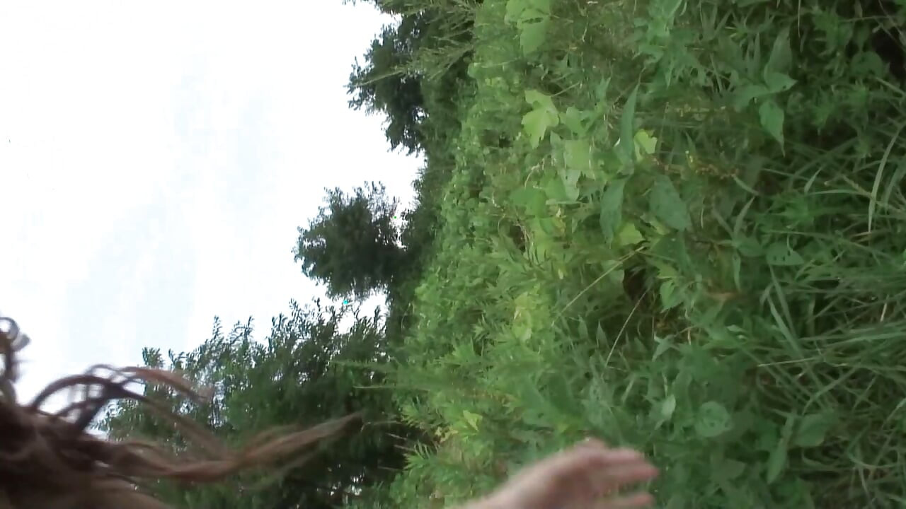 Redhead Japanese Slut Gets Pounded Outdoors