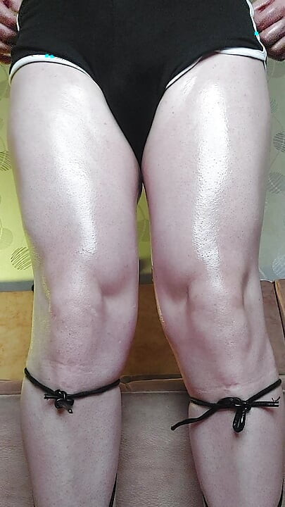 Bootylicious Curves Shimmer, Heels Click, Oil Drips Like Desire