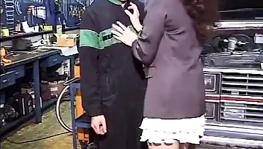 Jessica Rizzo in two scenes as a nymphomaniac postwoman