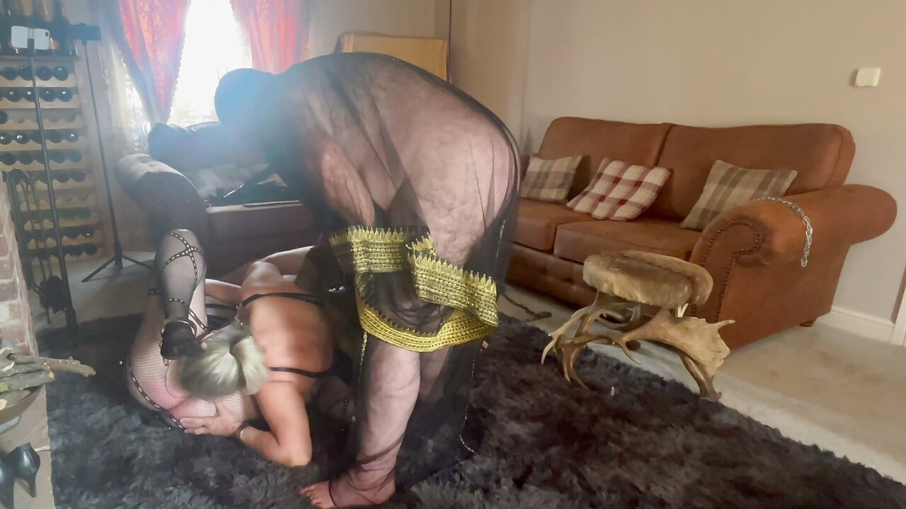 Part 4 :- Lanista Bear gets his female slaves to play together.