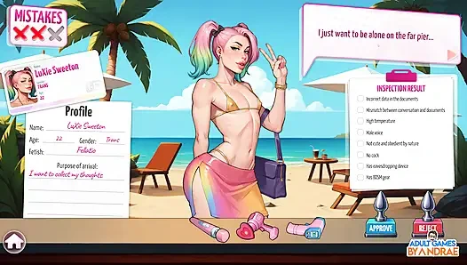 Ep7: Futa Zone: Lewd Control - Sarah Argo Spotlight in Day 7 Gameplay