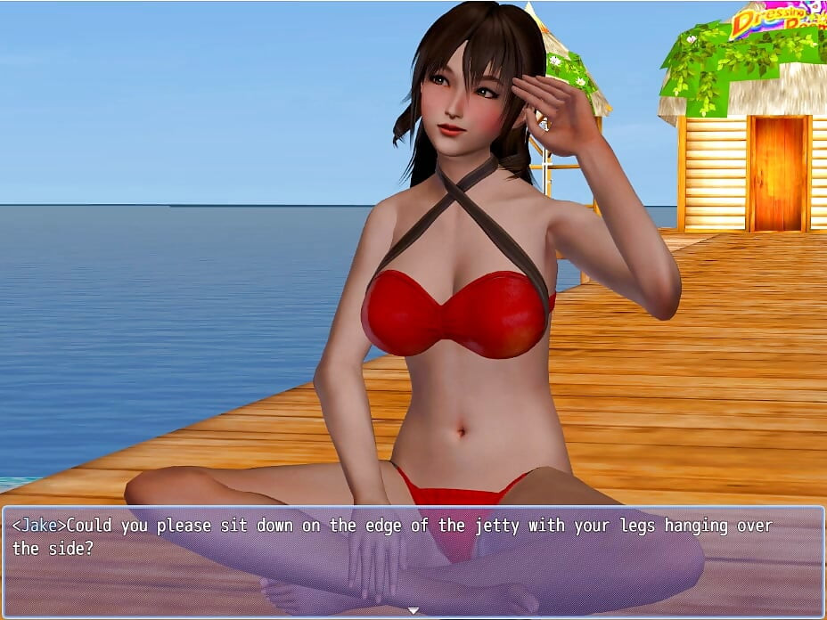 Coming of Ages - gameplay - roleplay - photoshoot 5 - in beach