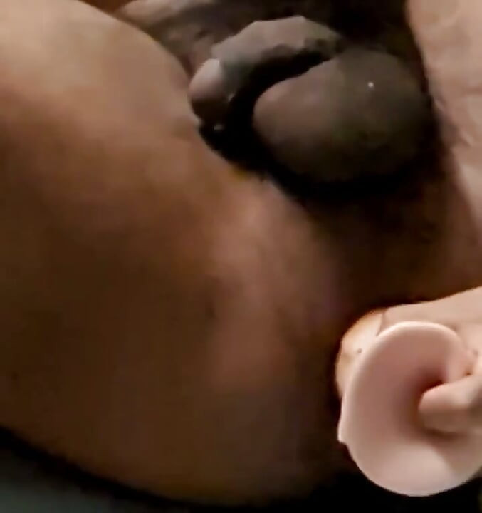 Day 5 Sissyfication and Taking a Big White Dick Dildo with Sissy Squirt at Minute 4