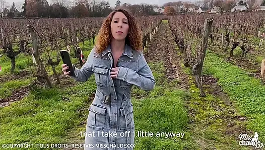 I Get Fucked in a Tractor by a Farmer Who Surprises Me in His Vineyards