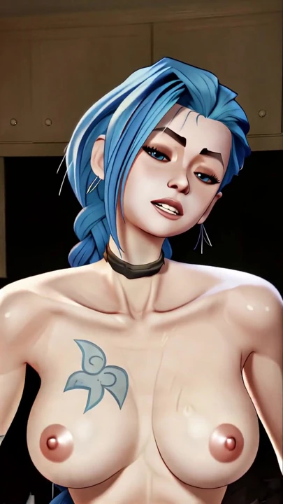 Jinx praises you as she tells you how to jerk it for her JOI | Clip 1