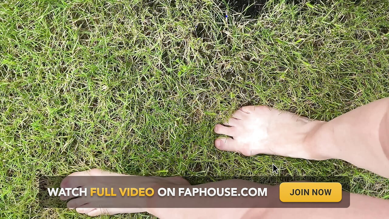 Walking Barefoot on the Grass
