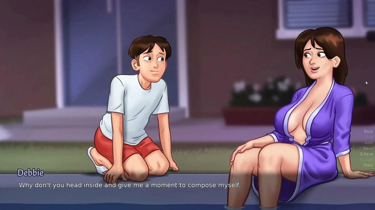 Big Tits Stepmom Saw my Boner - Summertime Saga part 5