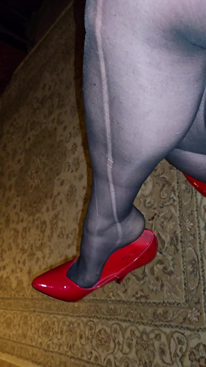 Louise Nylontease Nylon Stocking Foot Fetish Tease Crossdresser