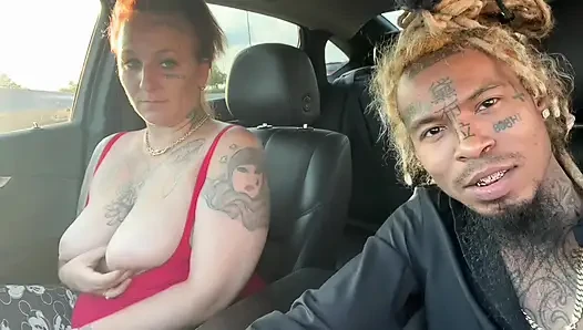 Jiggly White PAWG MILF Lotuss Queen Bounces up & Down on BBC