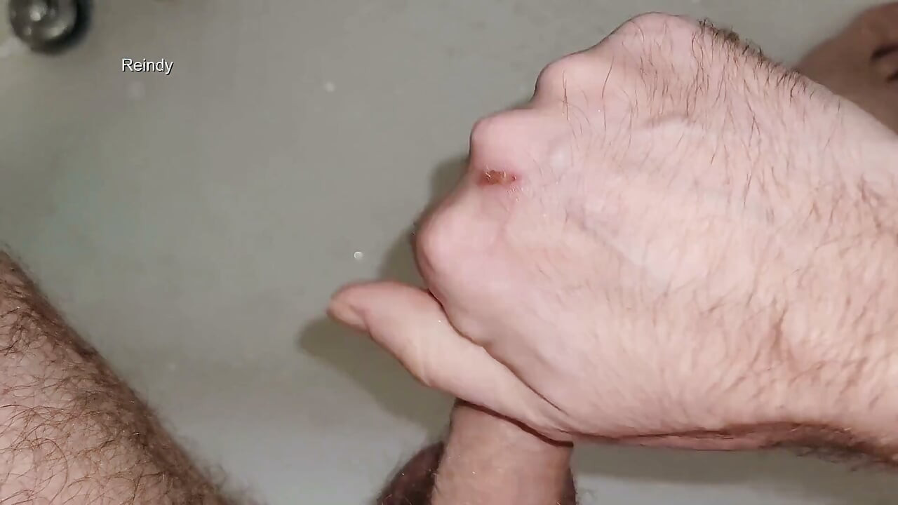 Watch My Peehole as I Pee and Cum with Pee Mixed in My Cum!