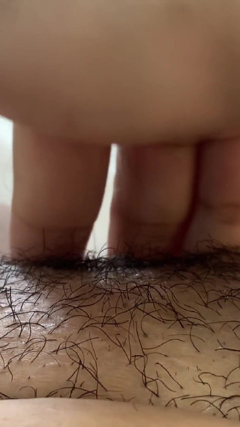 Captivating moment from "I masturbated with the pillow and ended up wetting the entire bed"