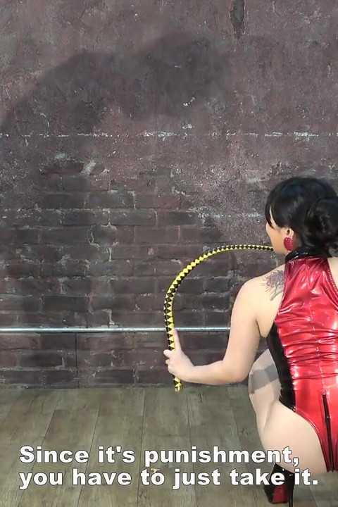 Balls Clips and Nipple Clips Whipping off, Standing and on All Fours Whipping, Punishment for Loser of a Game Between Masochists