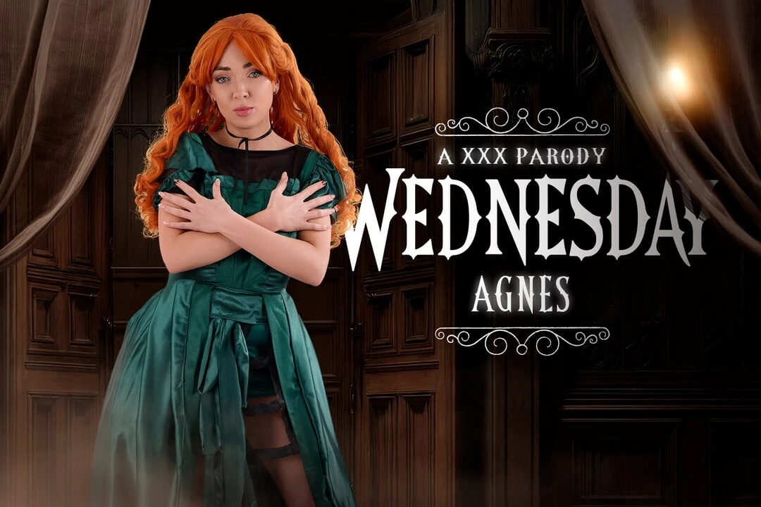 VRCosplayX Polly Bangs As Agnes Demille Is Wednesday Weirdo Fan Who’ll Do Anything To Get Into Your Bed