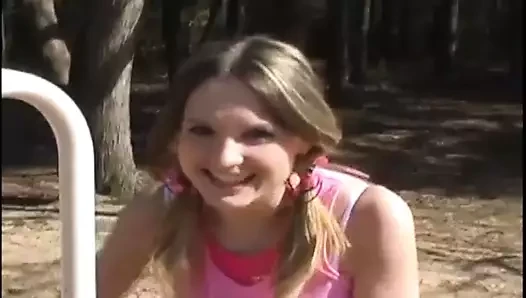 You can peek up my skirt while I blow bubbles