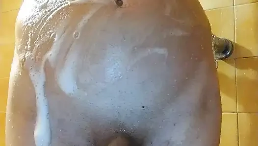 Masturbation in bathroom