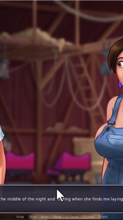 Summertime saga: the nurse helped Johannes