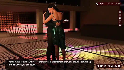 Whispers of desire - faithfull path - sarah dan alex pergi ke klub malam dan tiba-tiba sange di rumah