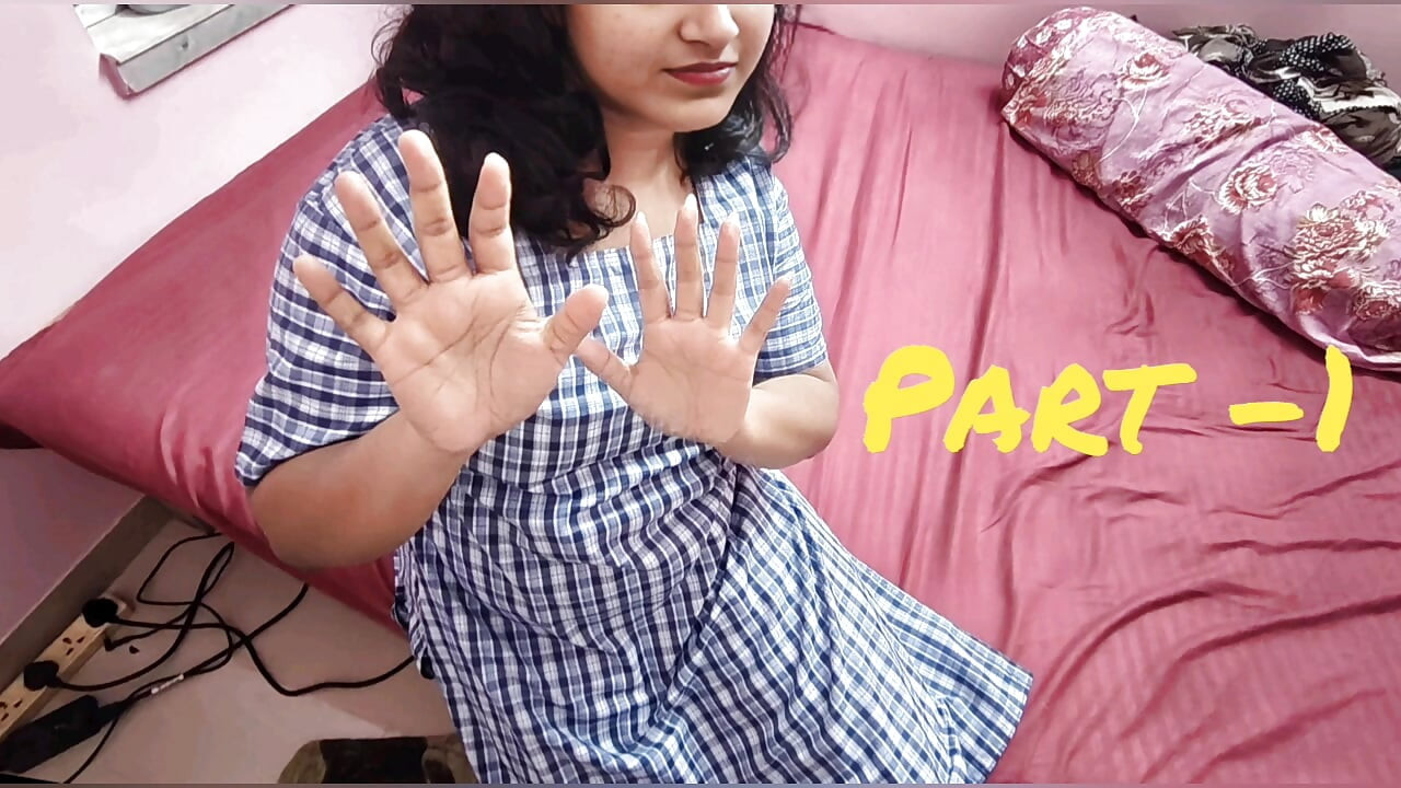 Indian Stepdaughter punished by her Stepdad - Part 1