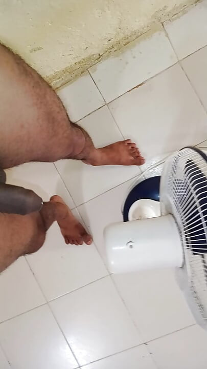 Big Indian cock masturbation