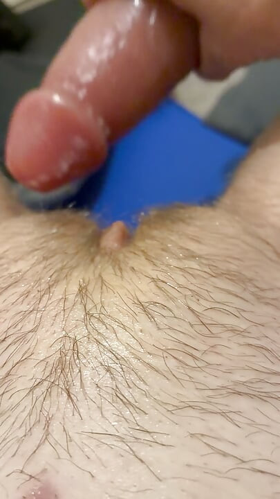 Rock hard cock and tiny pussy
