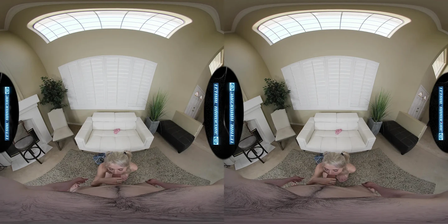 LETHAL HARDCORE VR - Cute College Blondie Gets Back On Cheating BF With YOUR Cock