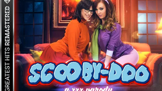 VRCOSPLAYX - Velma и Daphne разгадать тайну большого хуя в Scooby Doo А XXX пародия, ремастер