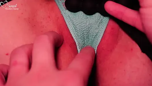 DEEP INSIDE LOOK of Creamy Wet PUSSY - CLOSE UP PUSSY PLAY