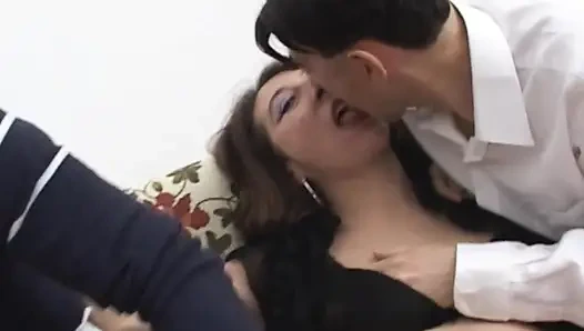 Ugly italian milf loves to take cock in the ass