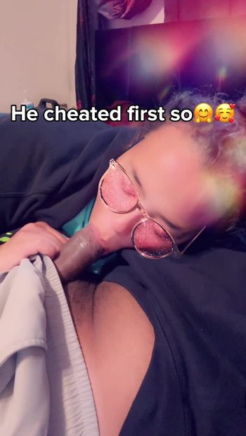 This bitch really cheated