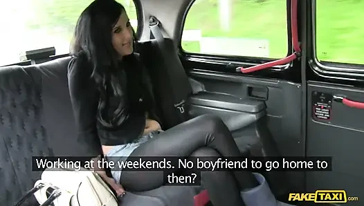 Fake Taxi - Hot Tattoed Model Chantelle White Enjoys Wild Doggystyle Sex Inside a Taxi Car in Exchange for a Free Ride