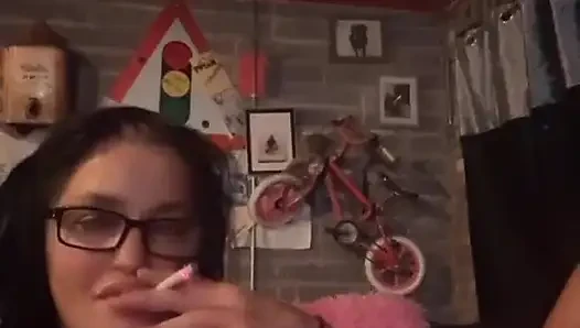 Just have a smoke and feeling hot & horny