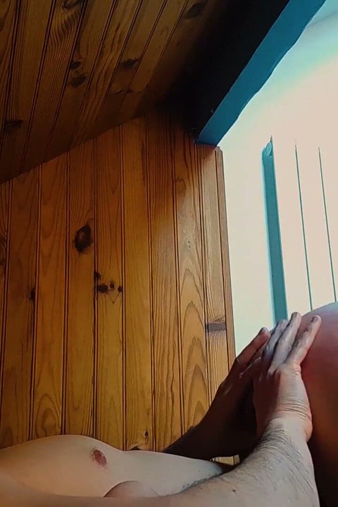 Real BDSM Slave, Spanked and Intensely Teased by Master Mk