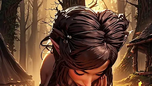 Thessia and the Hunter PART 2 Eye Contact