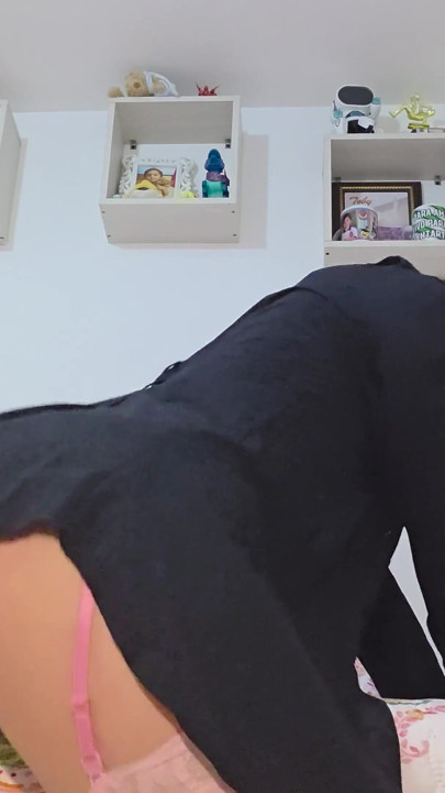This Is Another 4K Video W/ Very Small Pink G-string Tucked