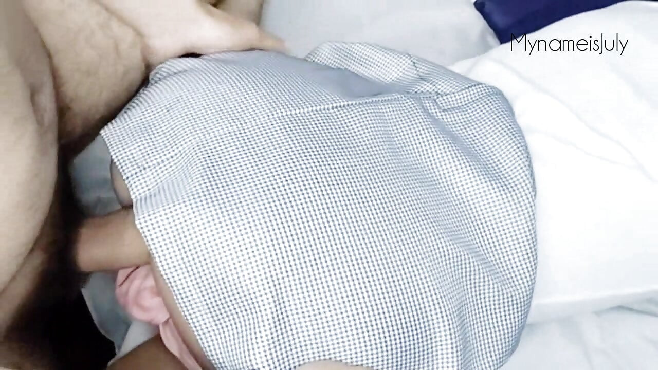 Little Thai Schoolgirl: Daddy, a man came into the room!