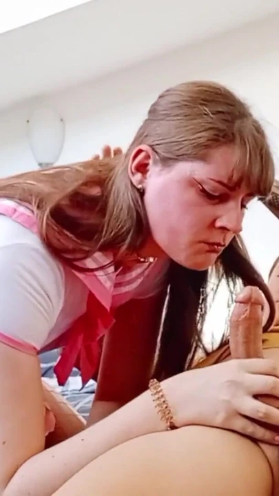 Must-see moment from "SCHOOLGIRL COSPLAY ANIME TEEN FACE FUCK AND DEEPTHROAT AND THROATPIE"