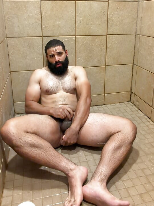 Sweaty Gym Strip Down and Dildo Fuck