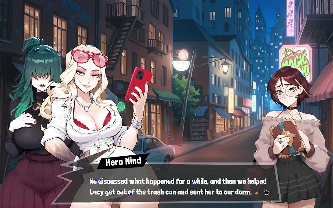 Femboy Futa House Futanari Hentai Game Ep.17 Jekyll Teacher Fuck a Student in the Street!