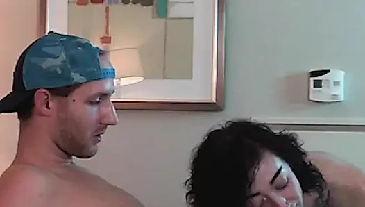 Super Sexy Petite Tatted Teen Sucking Cock - Compilation 2
