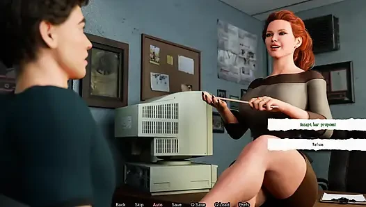 Guruku yang hot ngasih aku hukuman yang seksi