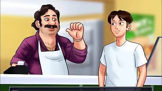 Summertime saga - Johannes got Jenny pregnant.