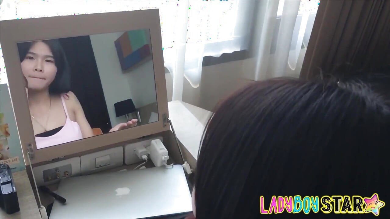 Ladyboystar - Young Short-haired Ladyboy Loves Posing for My Camera