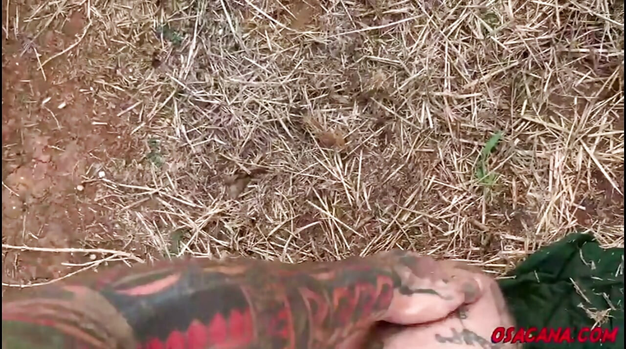 Beautiful Young Girl with Dreads Fucks Inside the Coffee Plantation