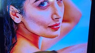 Wet cum tribute to Pooja hegde again