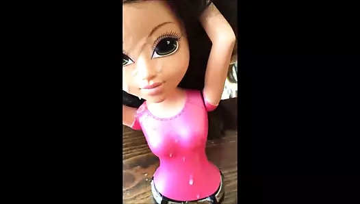 Bebek gibi kız boşalıyor