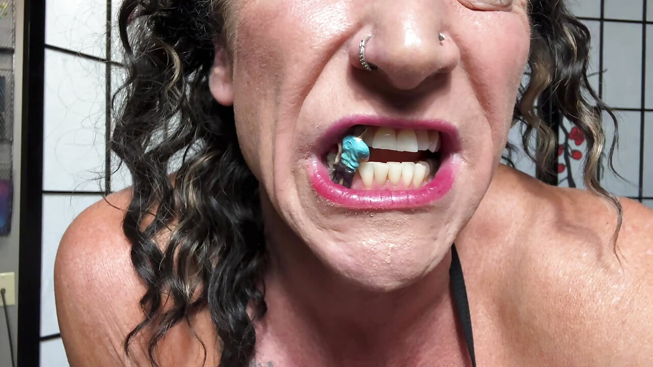Sloppy Goddess Swallow: My Mouth Is Your Burpy Prison