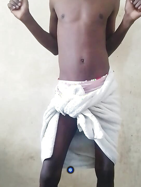 Aku menggoda dengan handukku?