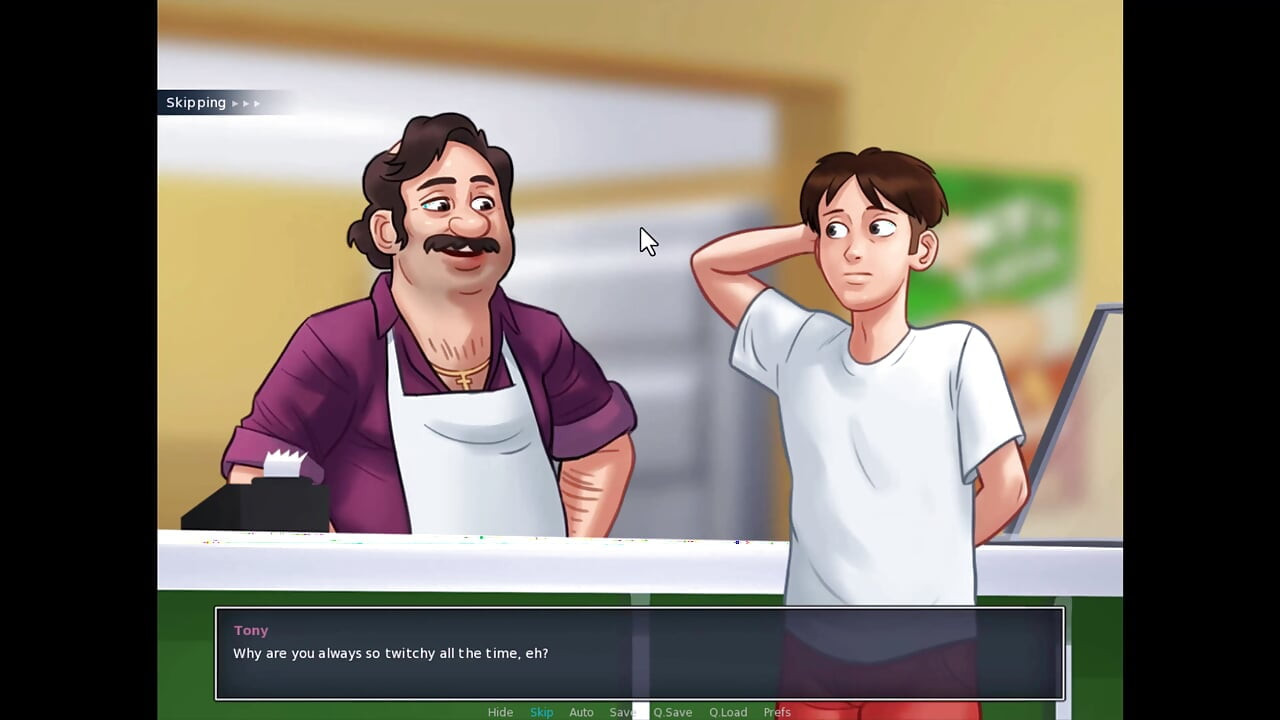 Saga letnia - Ewa dała mi pracę ręczną.