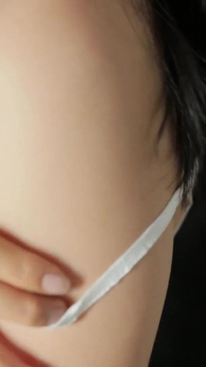 สาวเอเชียนมใหญ่ลองบน haul satin | คลิป 2